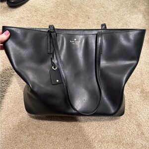 Kate Spade Sleek Black Tote